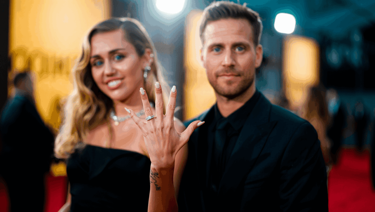 Miley Cyrus is engaged to Maxx Morando after 4 years of dating, shares cushion-cut diamond ring