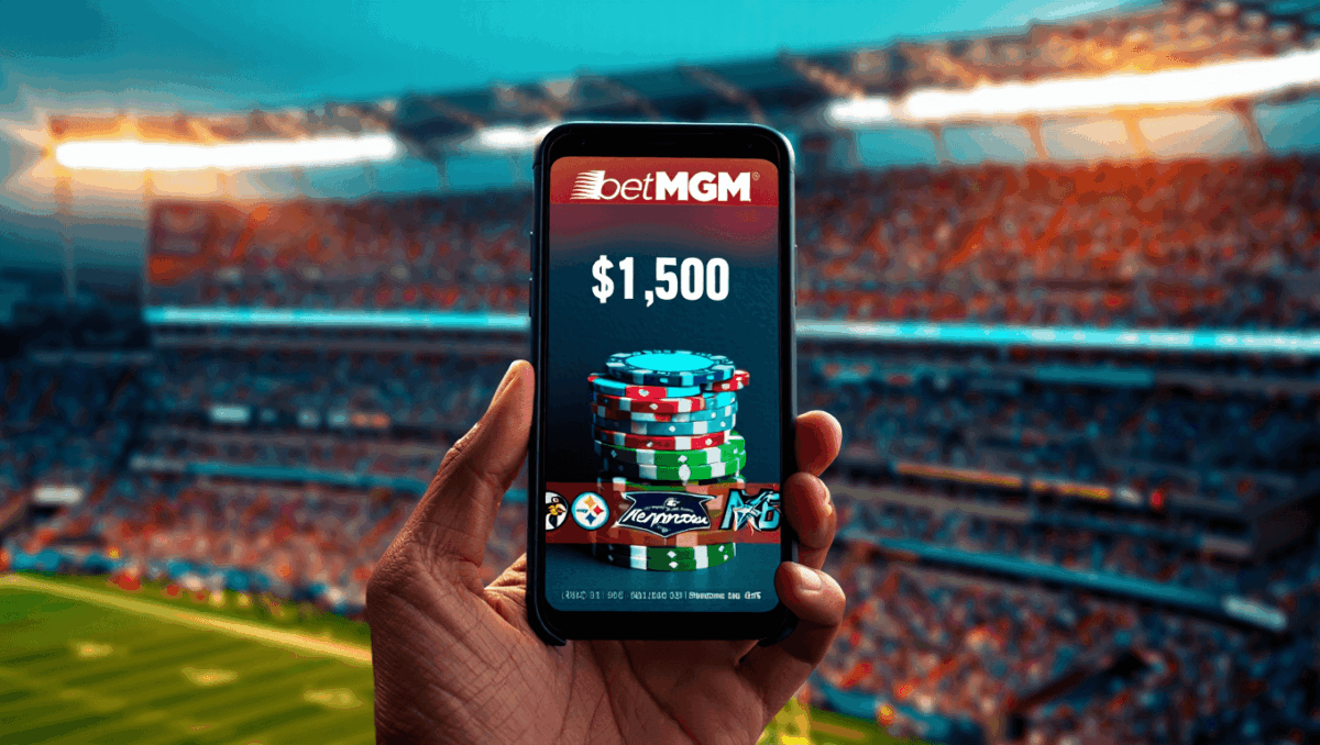 BetMGM's got up to $1,500 in Bonus Bets with tons of NFL games today