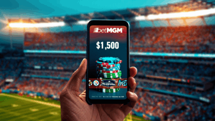 BetMGM's got up to $1,500 in Bonus Bets with tons of NFL games today