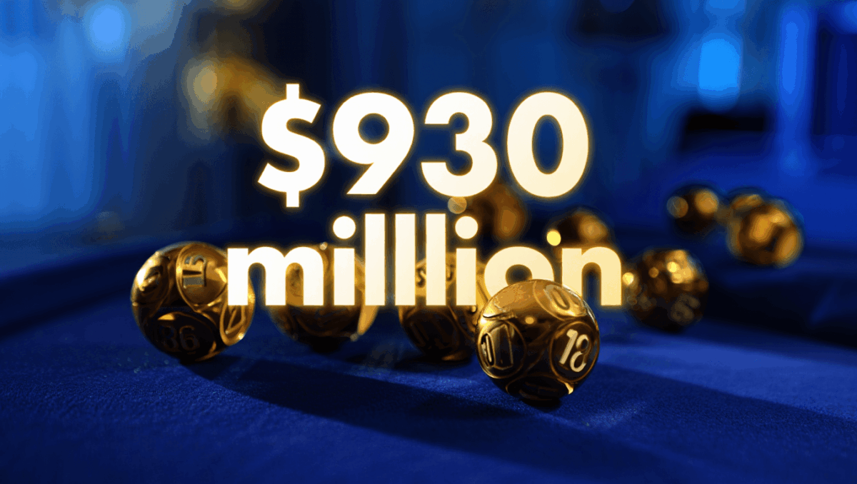 Powerball jackpot hits $930M for tonight's drawing, second-largest prize in 2025