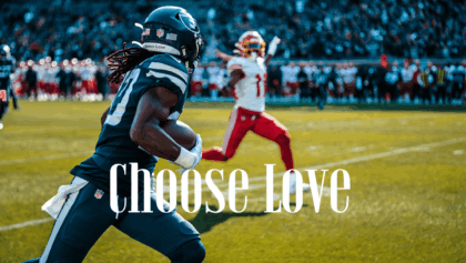 NFL choose love on helmets this weekend to honor MLK's legacy and values