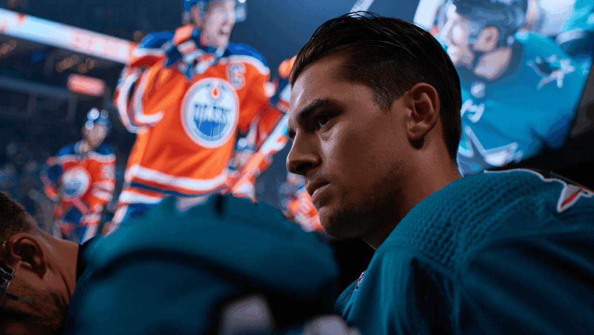San Jose Sharks lose to Oilers 6-3, playoff hopes slip away