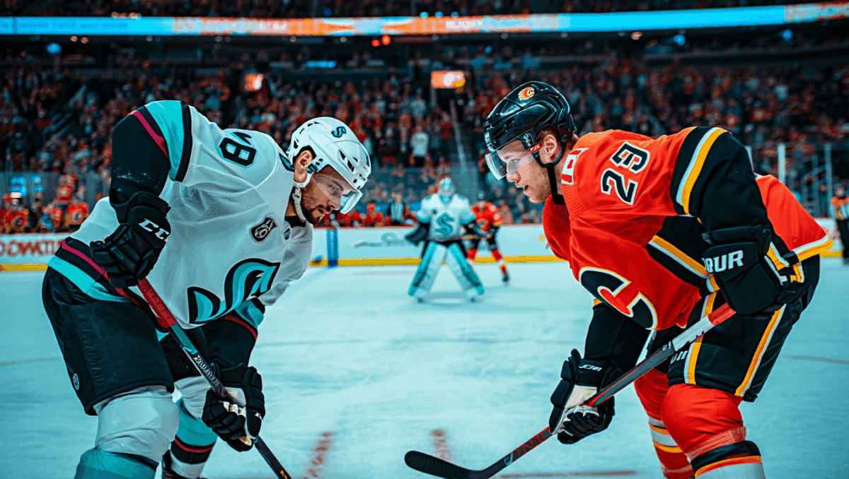 Kraken faces Flames in crucial Pacific Division clash tonight in Calgary