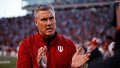 IU football coach Curt Cignetti blasts refs over missed calls in championship game halftime