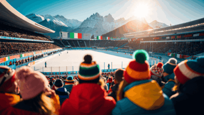 Where are the winter olympics this year? Milan and Cortina, Italy Feb 6