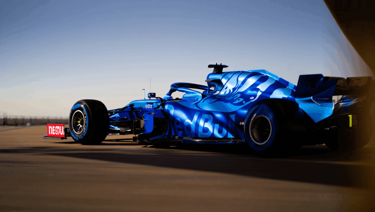 Red Bull livery reveal 2026: throwback blue design breaks cover in Detroit