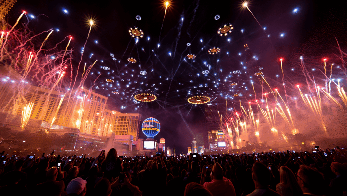 Las Vegas fireworks tonight bring 600 drones to Strip for historic New Year's Eve show