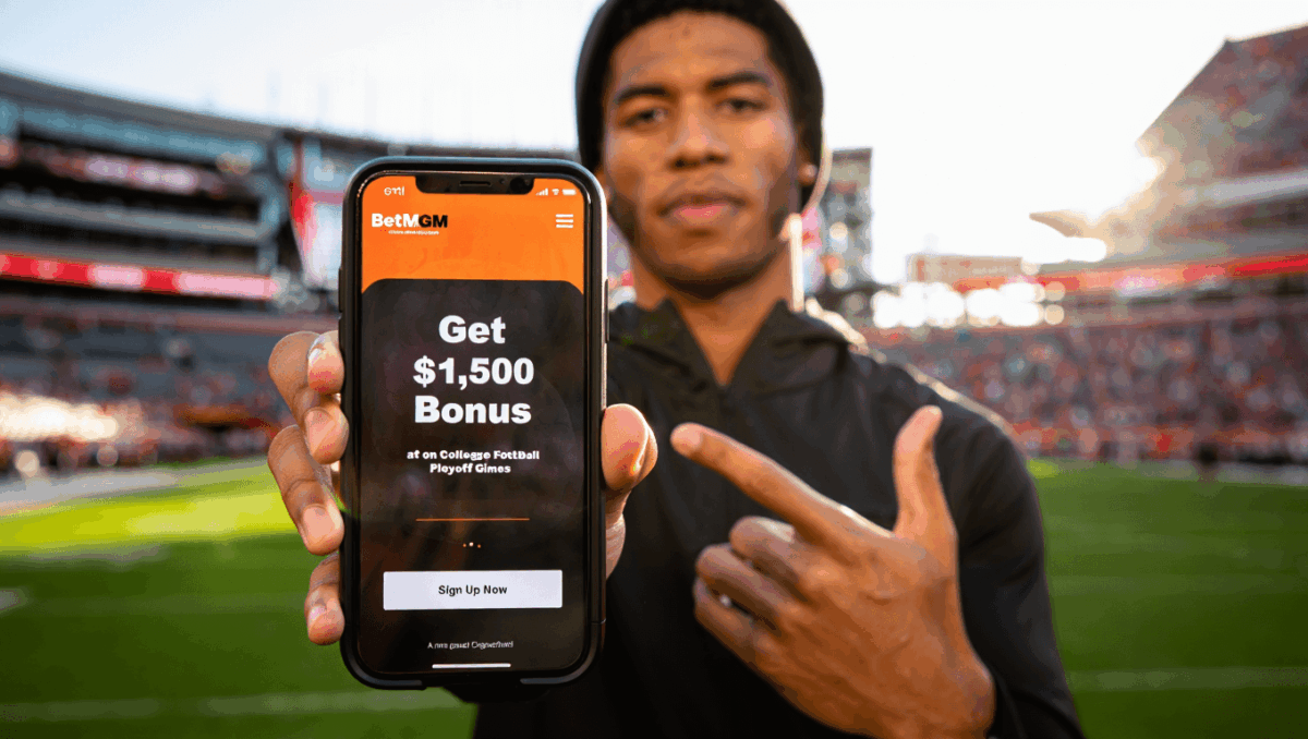 BetMGM drops $1,500 bonus for College Football Playoff games tonight, here's how to claim it