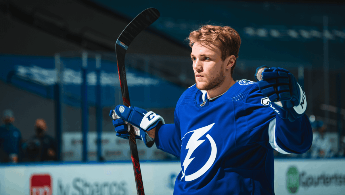 Lightning beats Blues 4-1 last night, dominant road victory