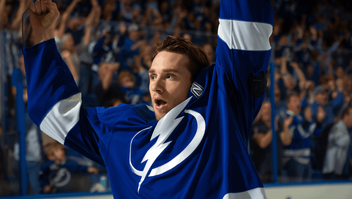 San Jose Sharks lose to Lightning 4-1 last night, Hagel scores twice