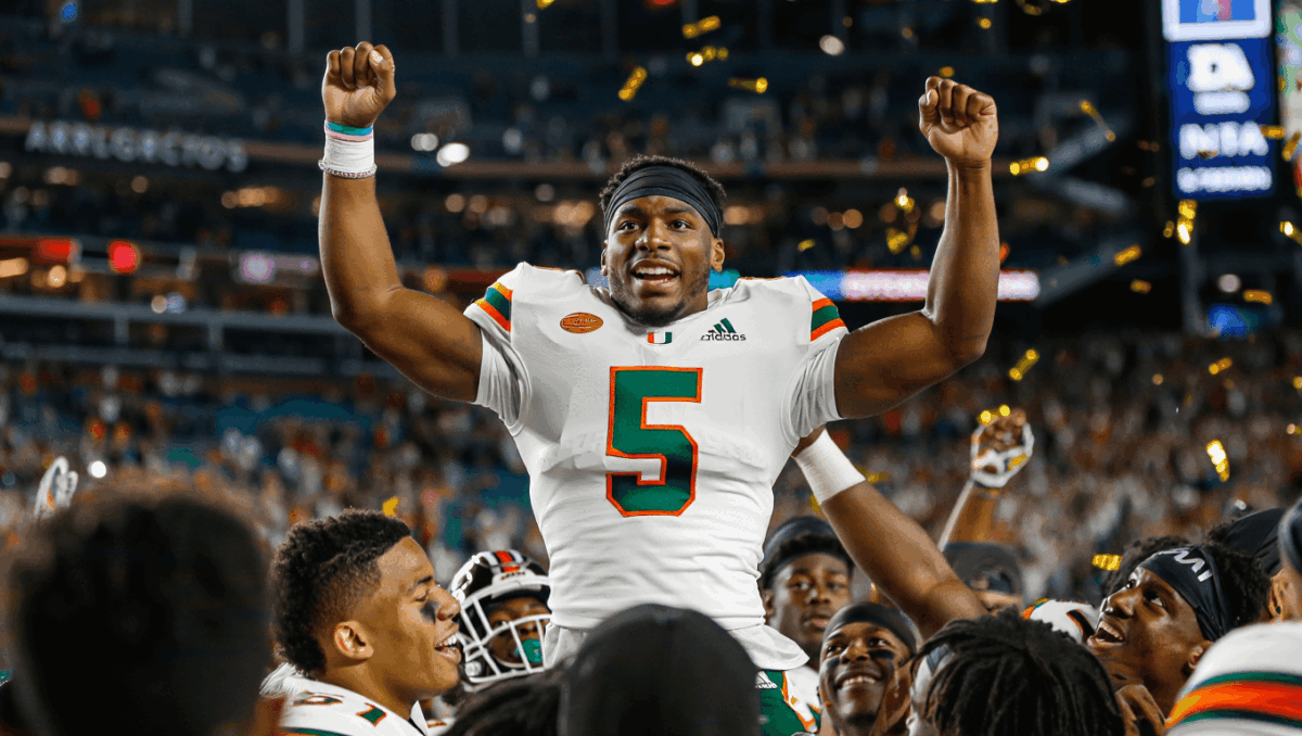 CFP games today: Miami stages shocking upset, defeats defending champ Ohio State 24-14 in Cotton Bowl thriller