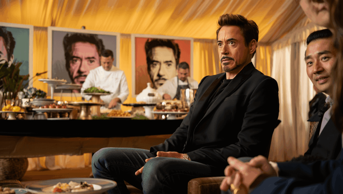 Robert Downey Jr. reveals inside details on his epic Avengers set-up with private chefs and Warhol-inspired art at 'Downey Land'