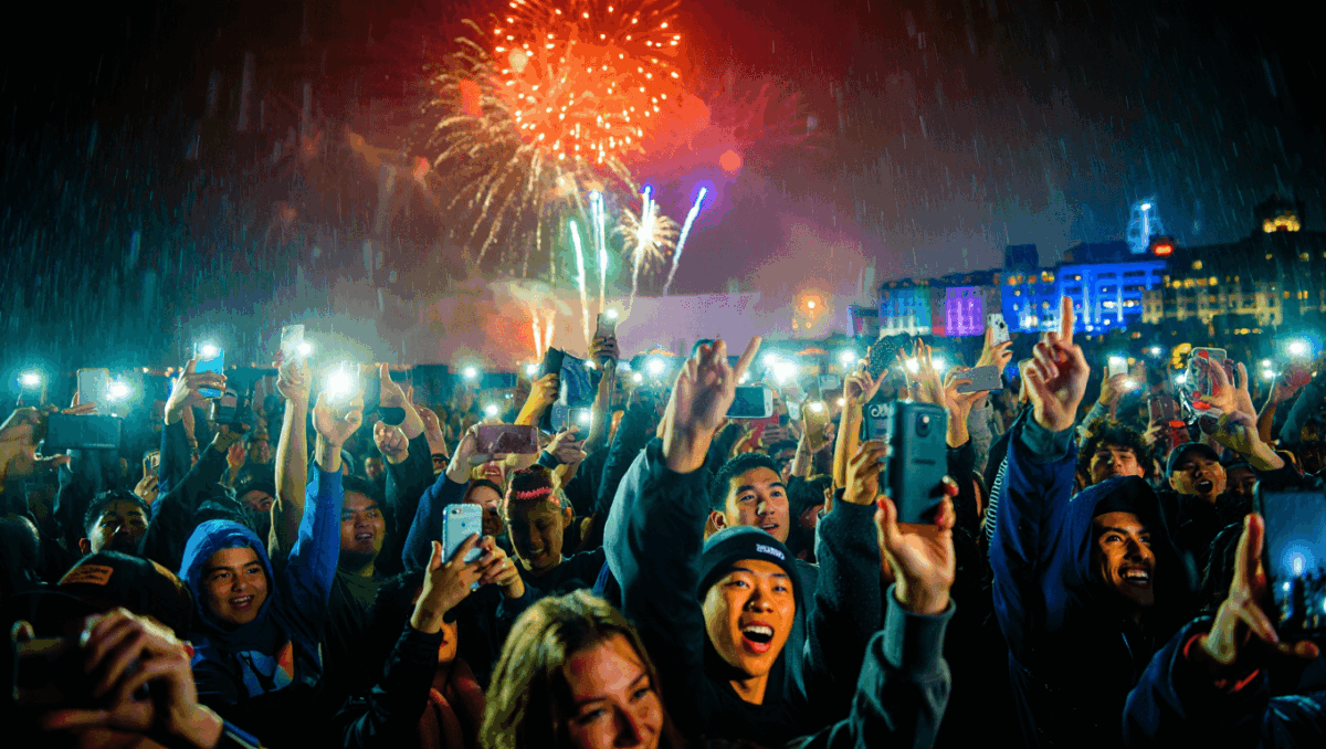 San Francisco fireworks light up the Embarcadero at midnight, 200K gather for New Year's Eve spectacle as 2025 ends