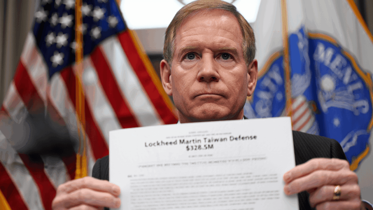 Lockheed Martin wins $328.5M Taiwan defense contract for advanced sensor pods, ramping up Pacific deterrence amid tensions