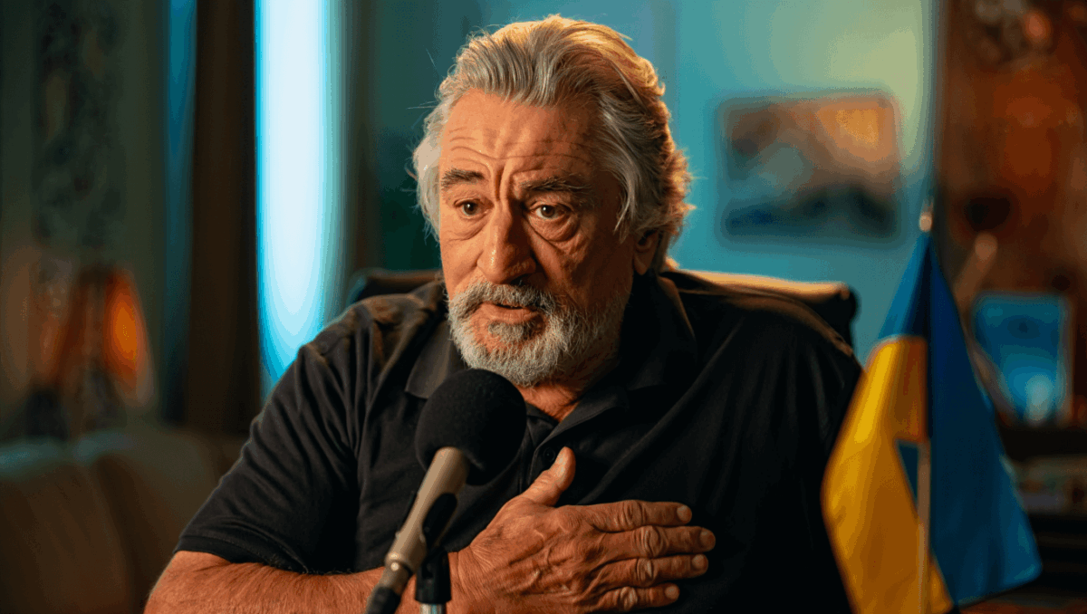 Robert De Niro sends heartfelt New Year message to Ukraine, wishes Ukrainians safety and peace