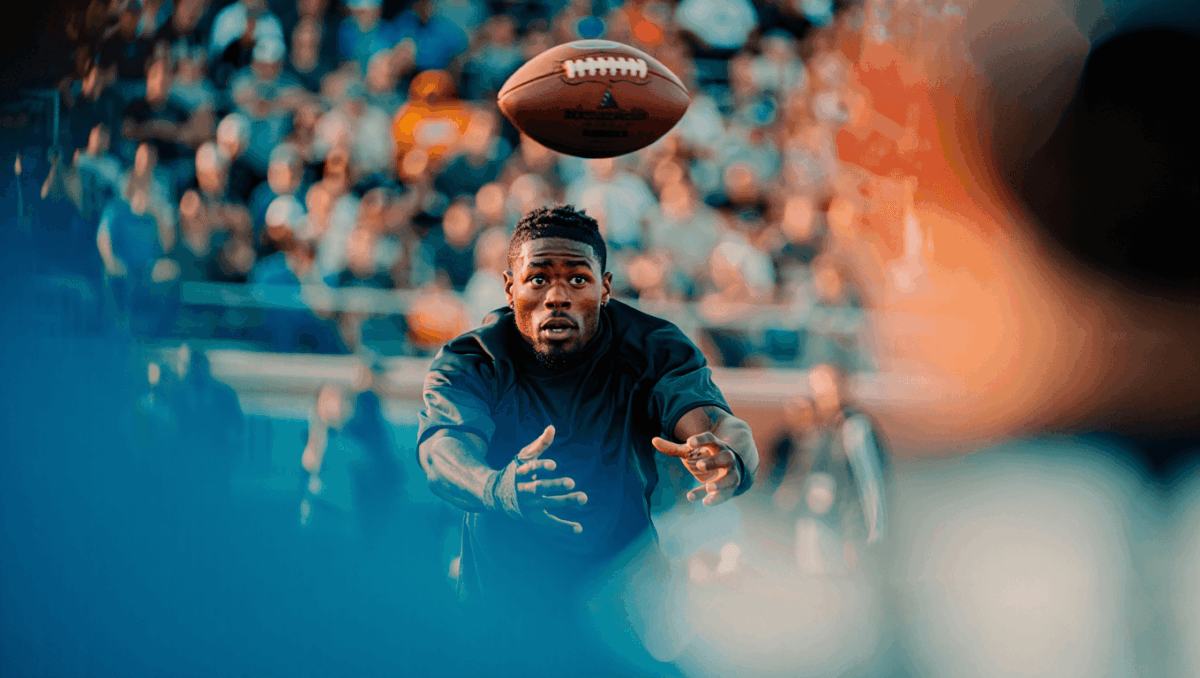 Mike Jackson intercepts Stafford as Panthers stage stunning comeback against Rams in wild card