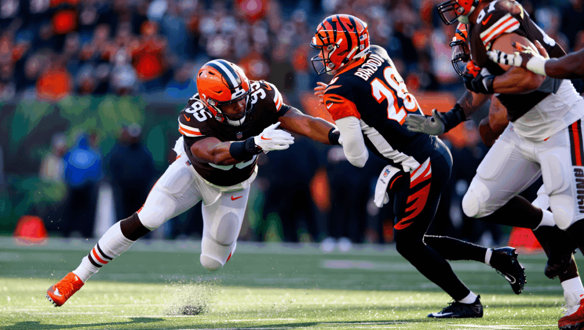 Myles Garrett needs 1 sack to break NFL record in finale against Bengals today, 'fully confident' he'll get it