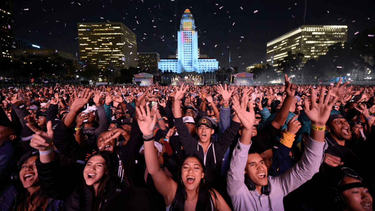 West Coast countdown brings millions together for 2026 celebrations across California, LA's free NYELA tops list