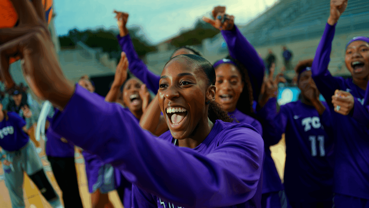 TCU women's basketball beats Kansas 80-73 in Big 12 matchup