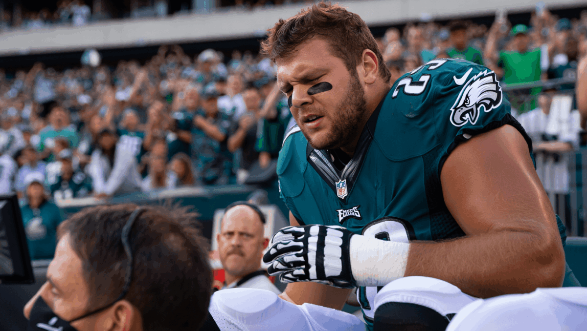 Eagles injury report: Lane Johnson questionable for 49ers playoff matchup