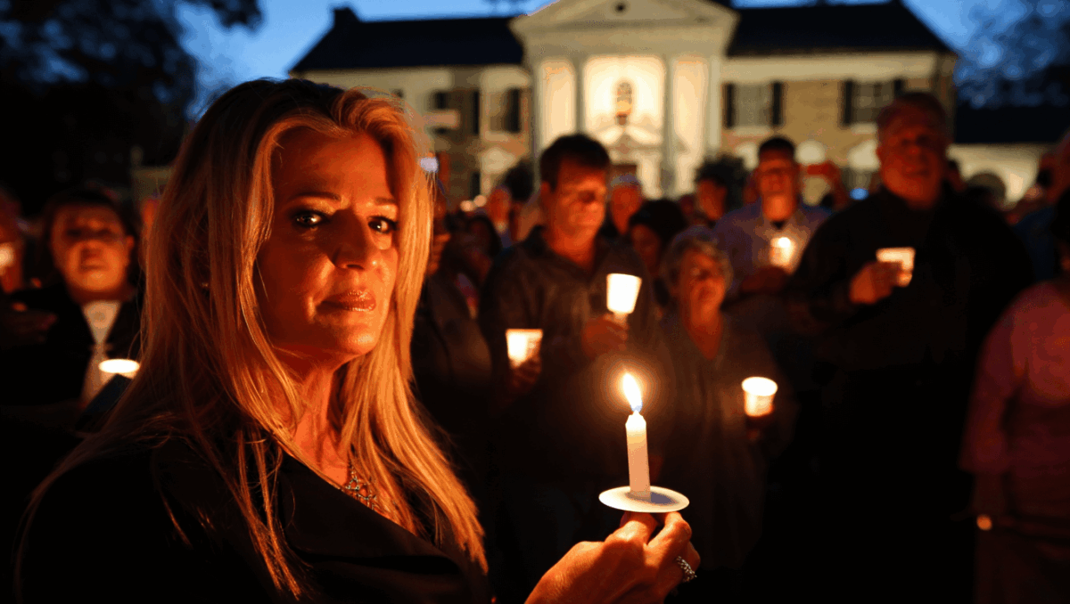Lisa Marie Presley remembered as fans honor singer with annual vigil at Graceland on February 1st