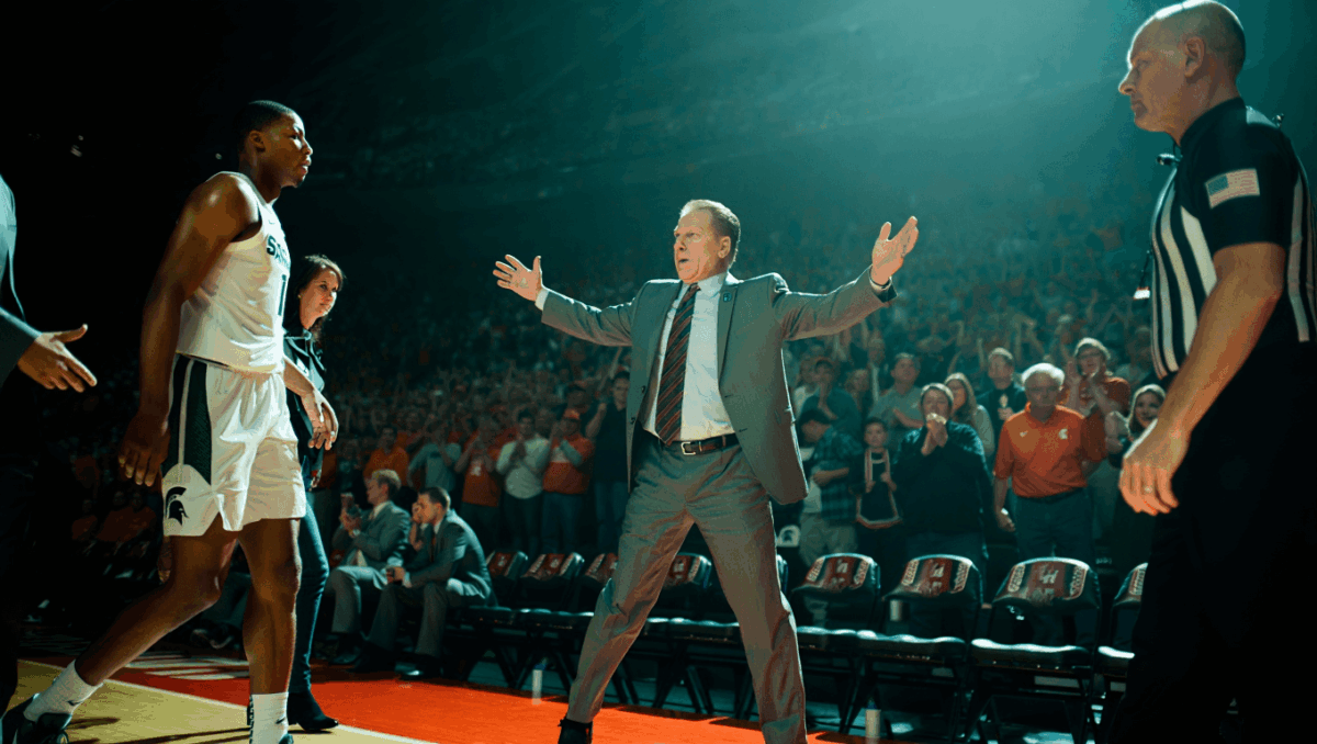 Paul Davis got after ref at Michigan State game, Tom Izzo kicks out former Spartan for 'inappropriate' comment that 'ticked me off'