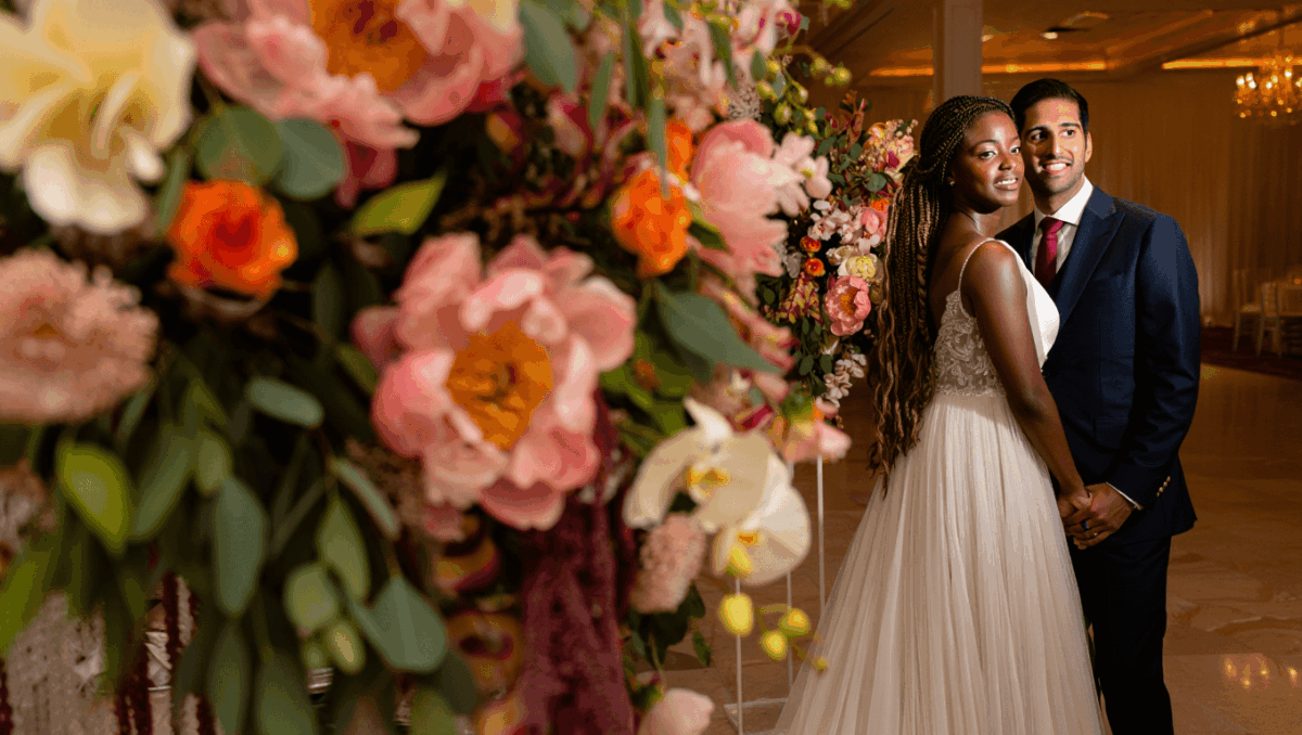 Yinka Animashaun's Nigerian-Indian fusion wedding gets viral again online