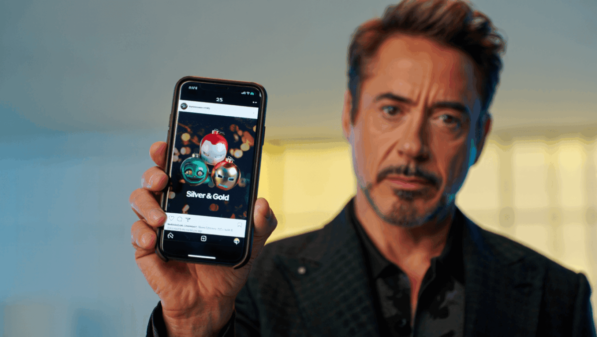 Robert Downey Jr. won't stop blurring lines between Iron Man and Doctor Doom as mysterious holiday post sparks wild theories