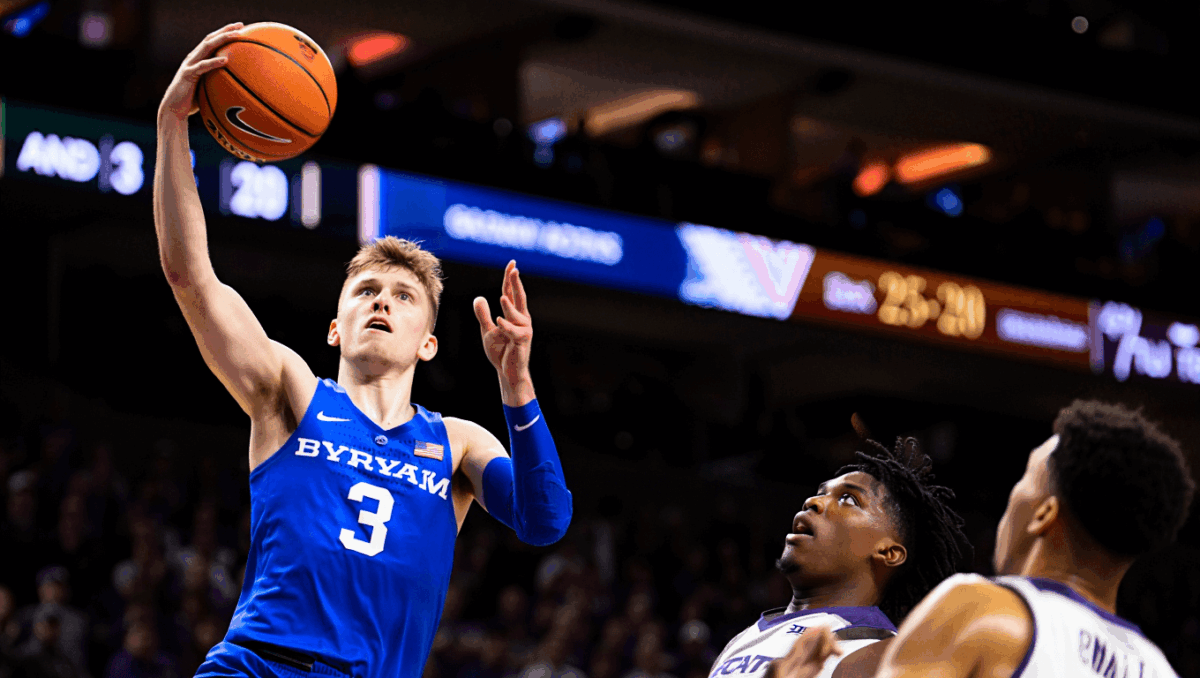 BYU leads Kansas State 25-20 at halftime in Big 12 conference opener