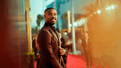 Michael B Jordan arrives at Golden Globes fresh off Sinners nomination