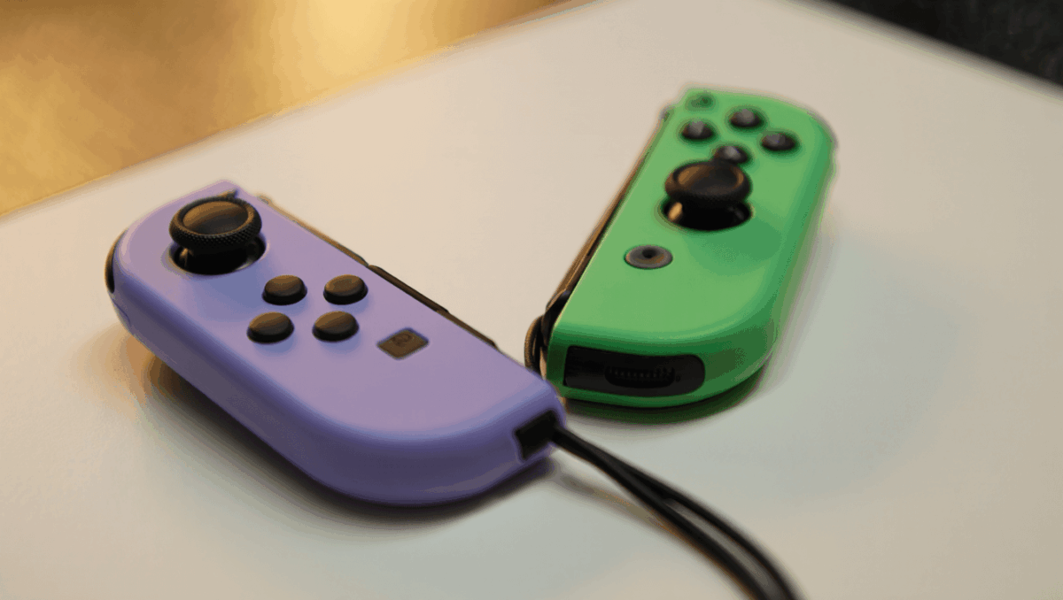 New joy cons drop in light purple and light green for Switch 2, arriving Feb 12
