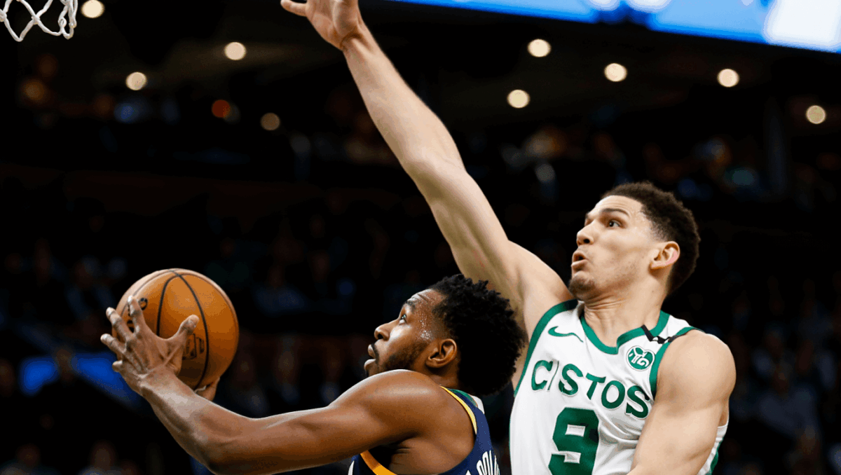 Derrick White erupts for 27 points and career-high 7 blocks as Celtics edge Jazz 129-119