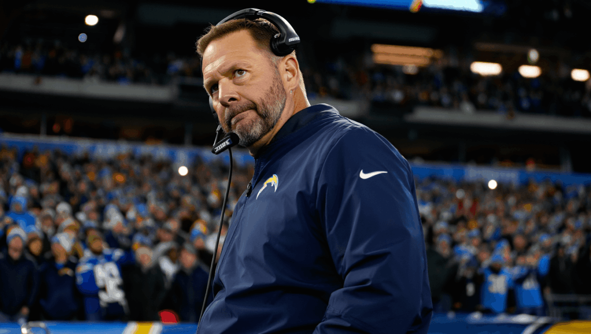 Chargers offensive coordinator Greg Roman faces scrutiny after inconsistent play-calling versus Patriots