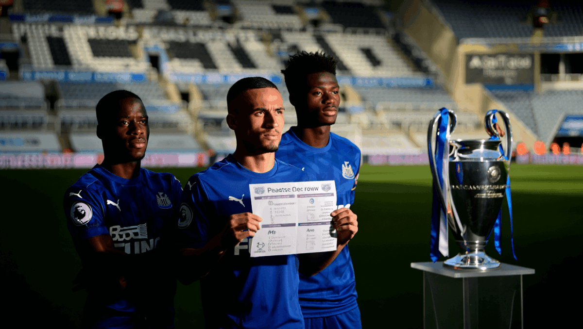 Champions League draw determines playoff matchups today, Newcastle gets seeded