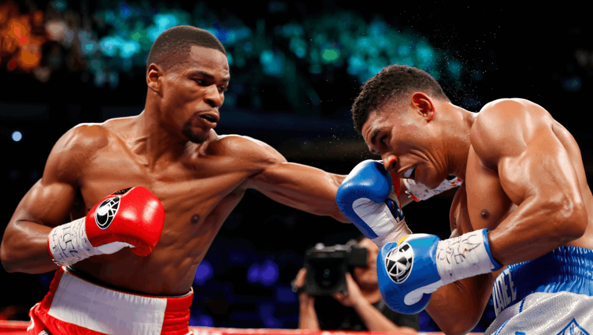 Keyshawn Davis vs Jamaine Ortiz ends in draw last night at MSG