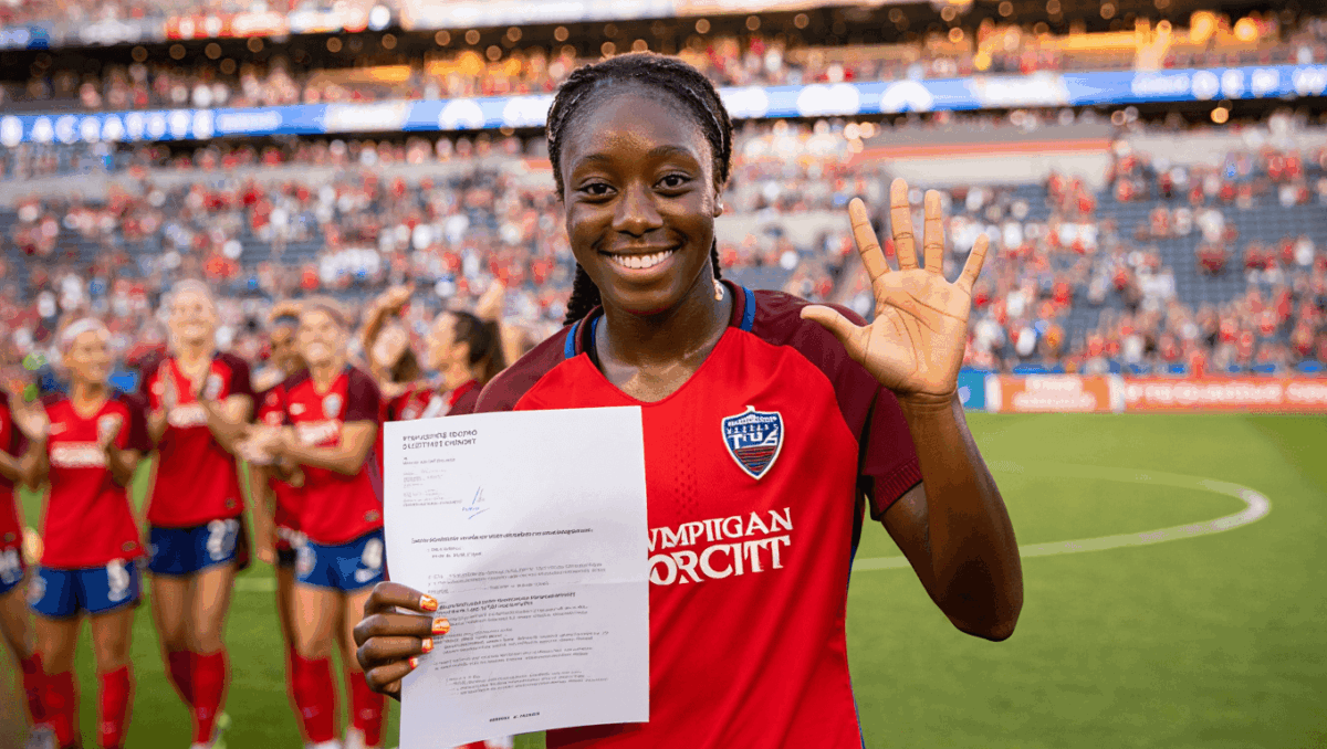 Trinity Rodman inks record 3-year deal, becomes highest-paid women's soccer player