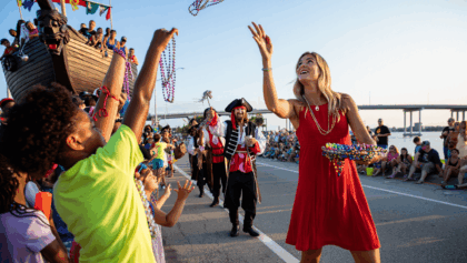 Gasparilla kids parade returns today with 300K spectators, 125+ floats