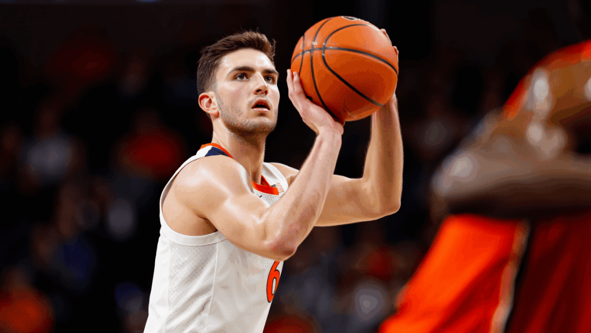 Virginia faces Louisville tonight in ACC showdown, De Ridder's hot shooting on display