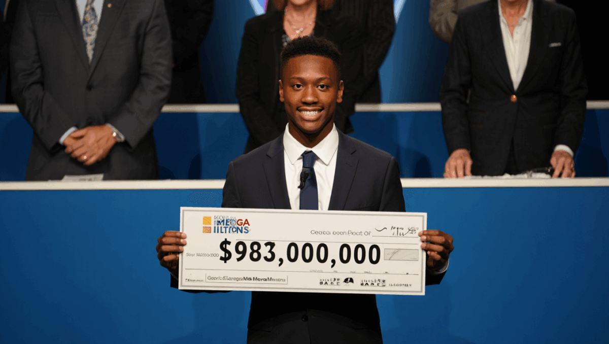 Georgia lottery player claims record-breaking $983M Mega Millions jackpot, largest prize in state history