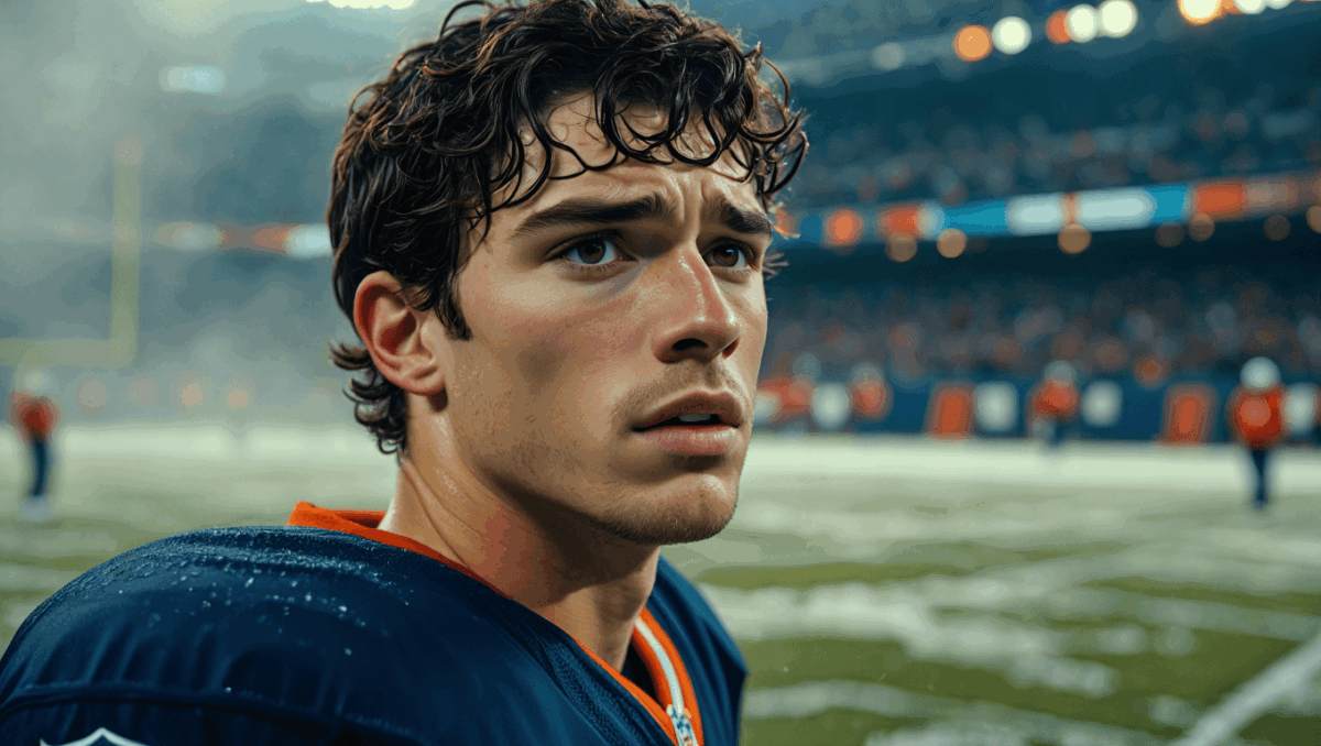 Chicago Bears QB Caleb Williams faces Rams in NFC playoff showdown tonight, ice-cold in first quarter