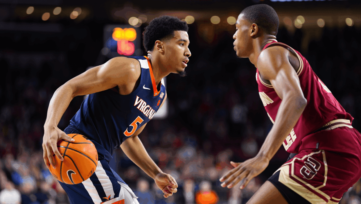 Virginia takes on Boston College today in Chestnut Hill, Cavaliers favored