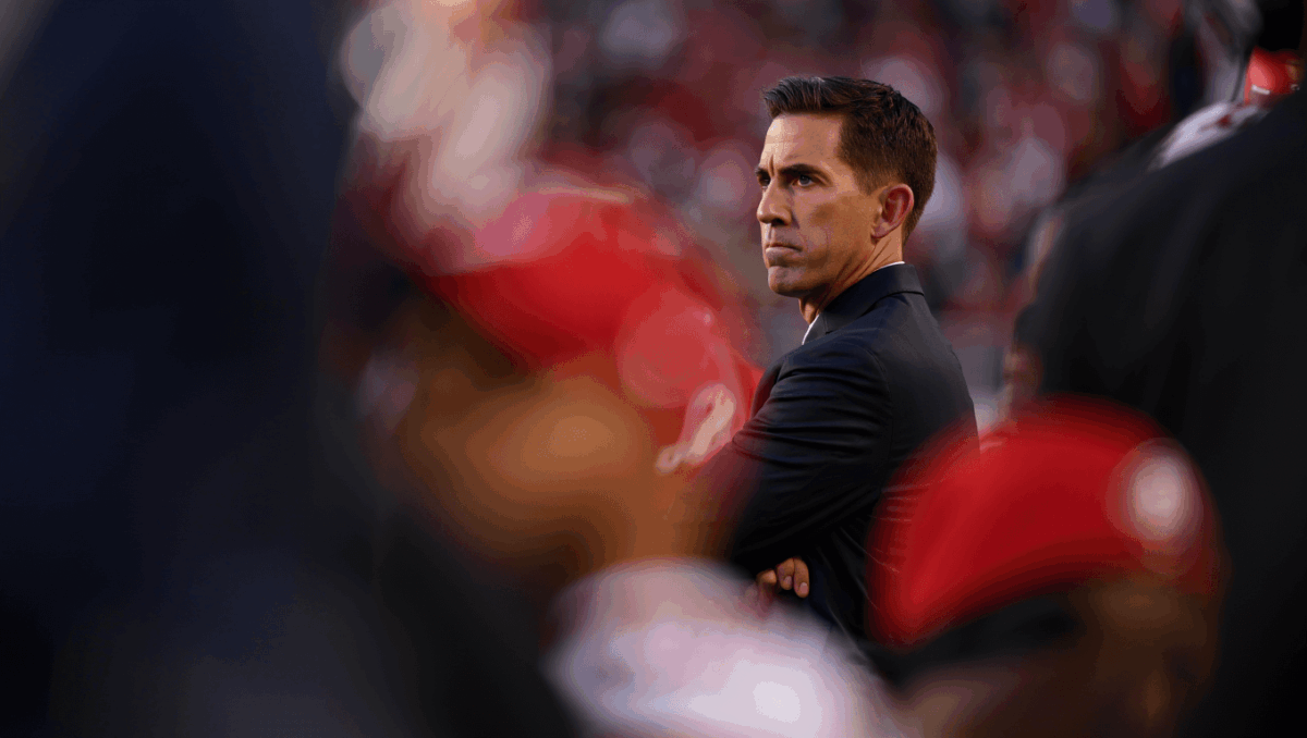 49ers head coach Kyle Shanahan won't let Saleh's departure distract playoff run
