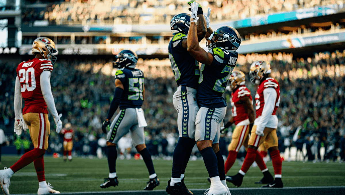 NFL bracket 2025-26 takes shape with Seahawks-49ers deciding NFC's top seed tonight, wide-open playoff chase