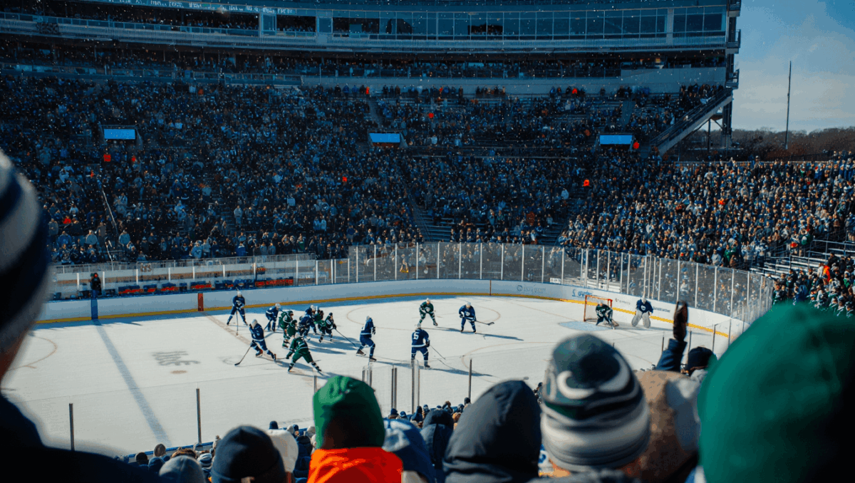 Penn State hockey faces No. 2 Michigan State tonight at Beaver Stadium for outdoor showdown