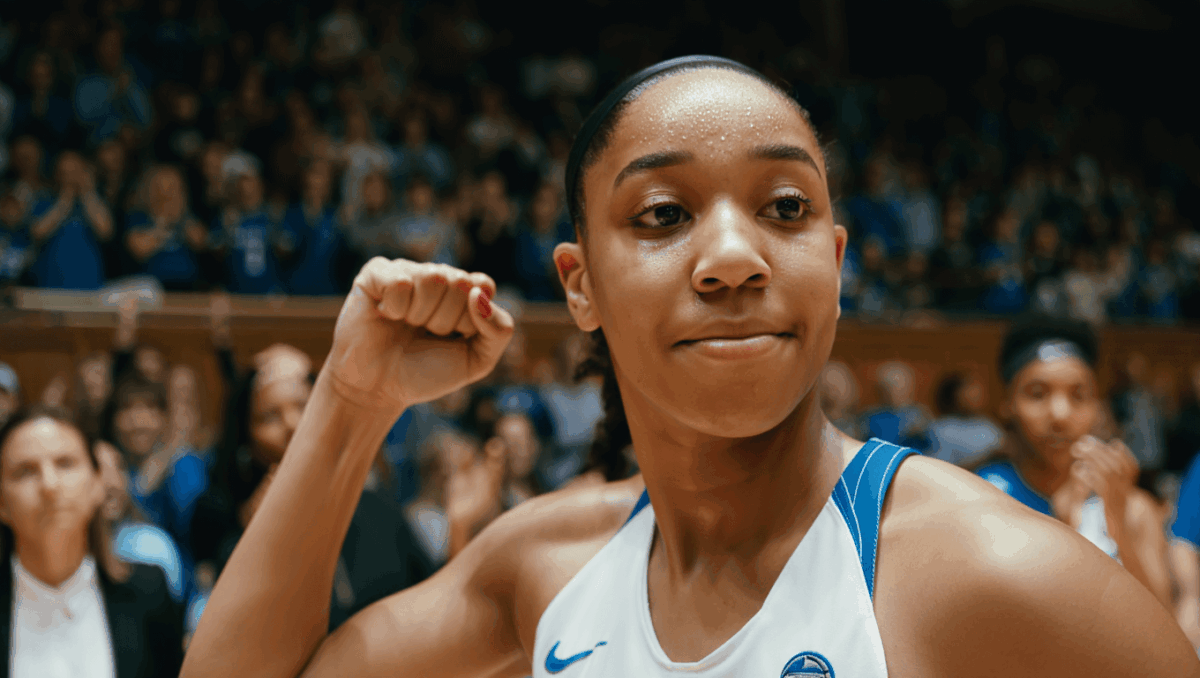 Duke women's basketball upsets No. 6 Louisville 59-58 last night