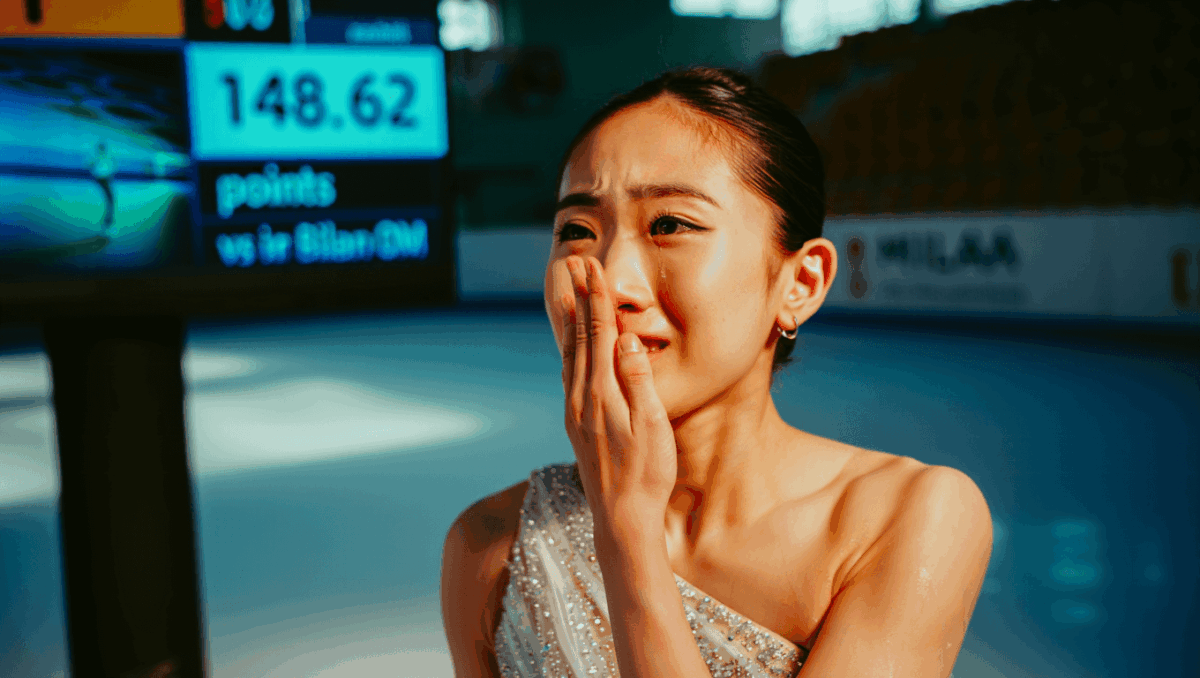 Sakamoto figure skating scores 148.62 to tie Japan with USA at Olympics