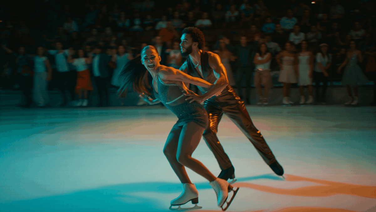 Madison Chock and Evan Bates trail French rivals heading into Olympic free dance Wednesday