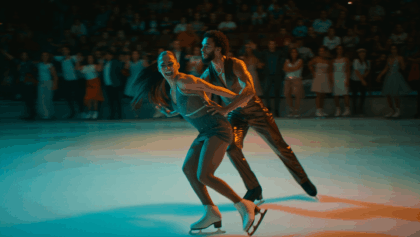 Madison Chock and Evan Bates trail French rivals heading into Olympic free dance Wednesday