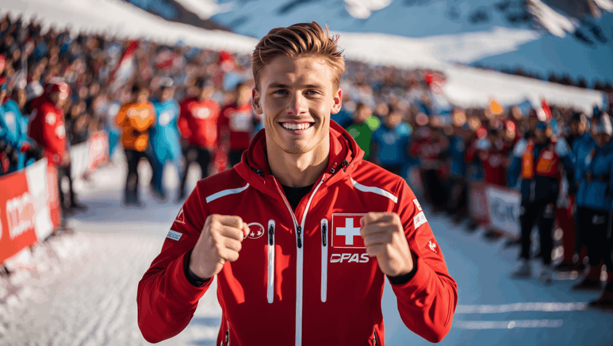 Super G skiing: von Allmen wins gold 1:25.32, Cochran-Siegle takes silver