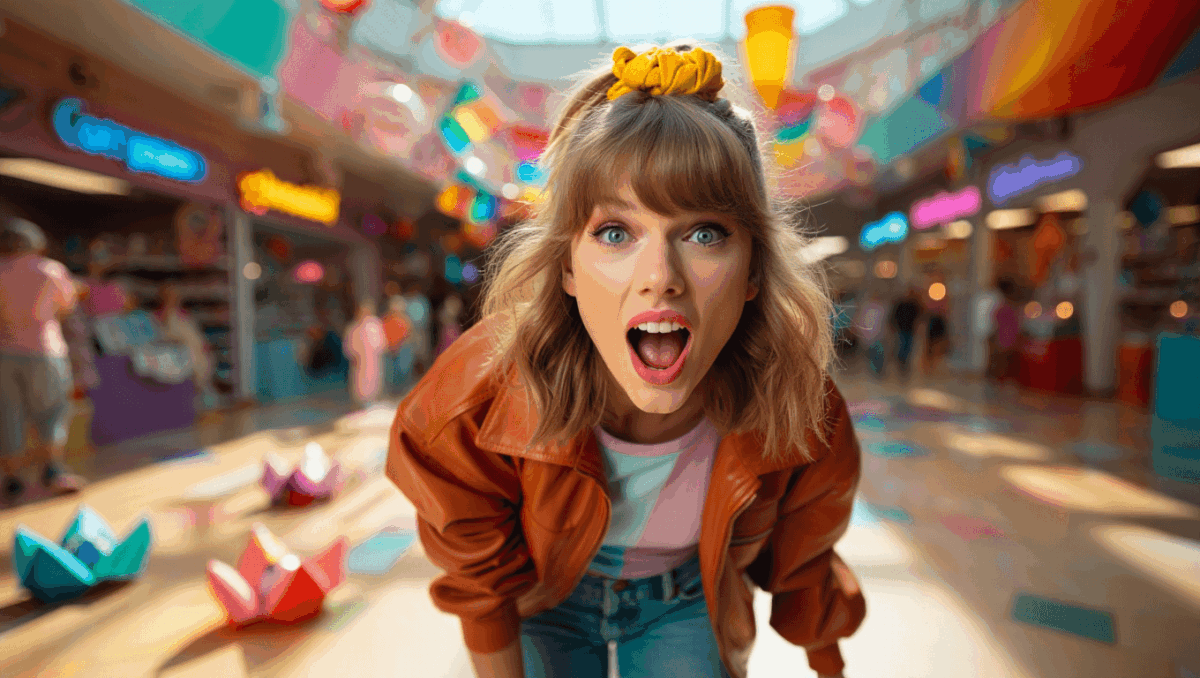 Taylor Swift Opalite video drops with star-studded 90s cast